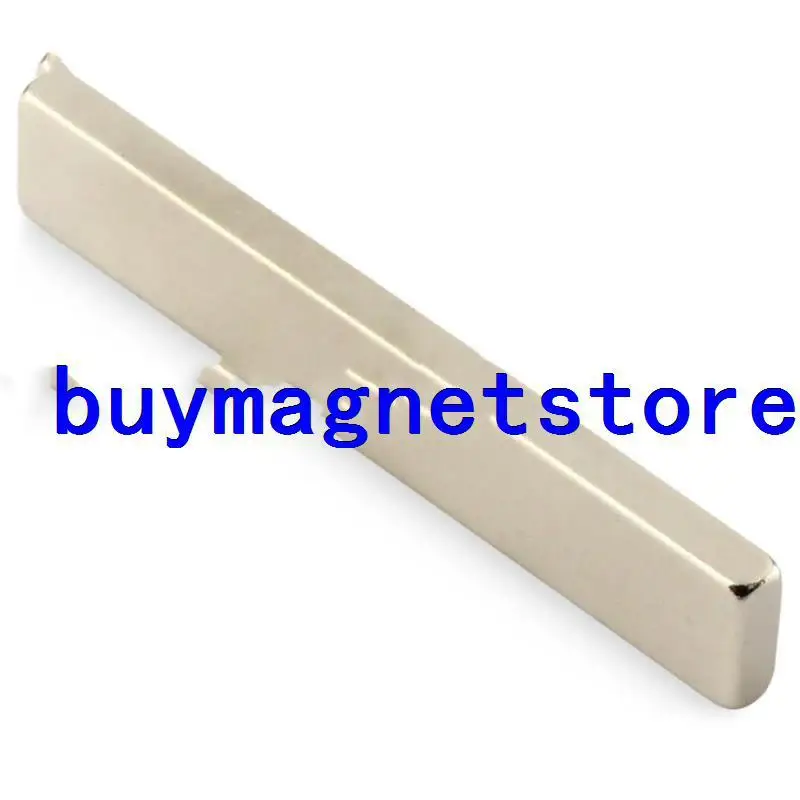 

5pcs Strip Block Cuboid Rare Earth Neodymium Magnets 60 x 10 x 4 mm N35 Strong