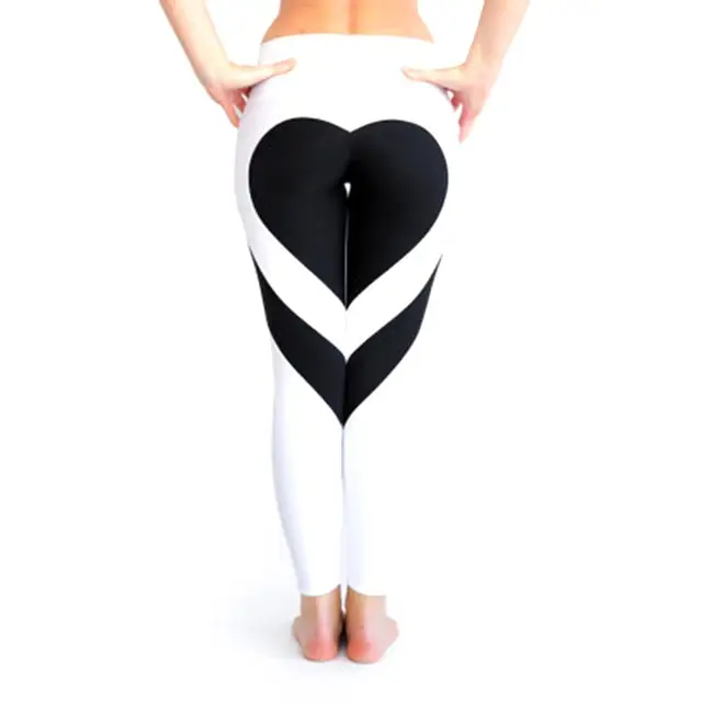 Heart Pattern Leggings 3