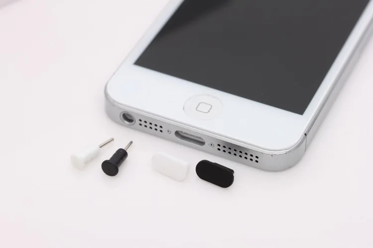 

headphones dust plug data Universal Mobile dust plugs cell Phone for iphone protector Tourist carry Case Cover