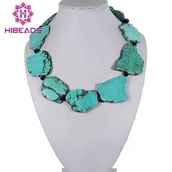 

Stunning! Huge Baroque Stone Necklace Jewelry Sheet Stone Jewelry Unique New Trendy Jewelry Free Shipping TN042