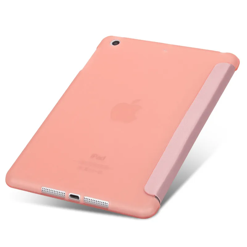 Для нового iPad 9,7 6-го поколения из искусственной кожи ультра тонкий чехол для смарт-телефона TPU мягкая оболочка для apple iPad 5th чехол для планшета/A1822