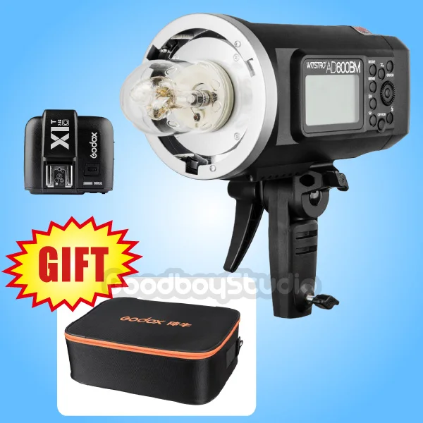 

Godox AD600BM 600W HSS High Power Outdoor Studio Flash Strobe Bowens Mount with X1T-C Transmitter Trigger for Canon Free Gift
