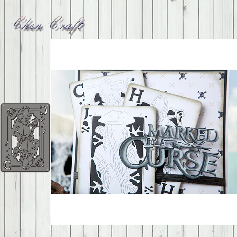 

Man code-named C Metal Cutting Dies Scrapbooking For Card Making DIY Embossing Cuts New Craft Die