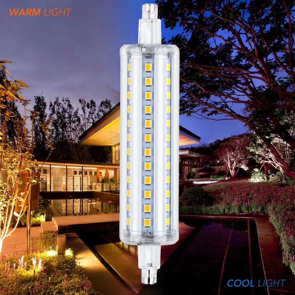 

LED R7S 78mm Corn Lamp Led Tube Light 220V Tubo Led 5W 10W 12W 15W Lamp r7s Led 118mm Replace Halogen Lamp 2835 SMD Floodlight