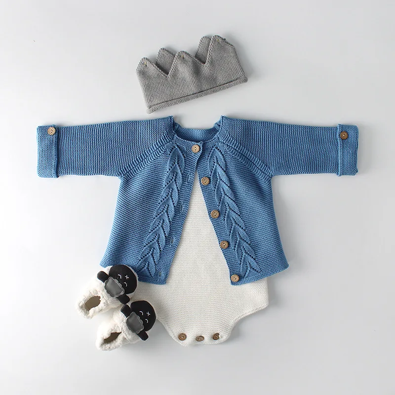 

Baby Knitted Clothes Baby Girls Rompers Jumpsuit Boy Newborn Infant Baby Sleeveless Outfits Clothes Cute Overall