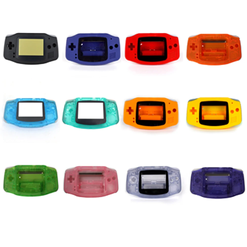 2 шт. хит продаж для Gameboy Advance nintendo пластиковый корпус экрана GBA полный набор чехлов