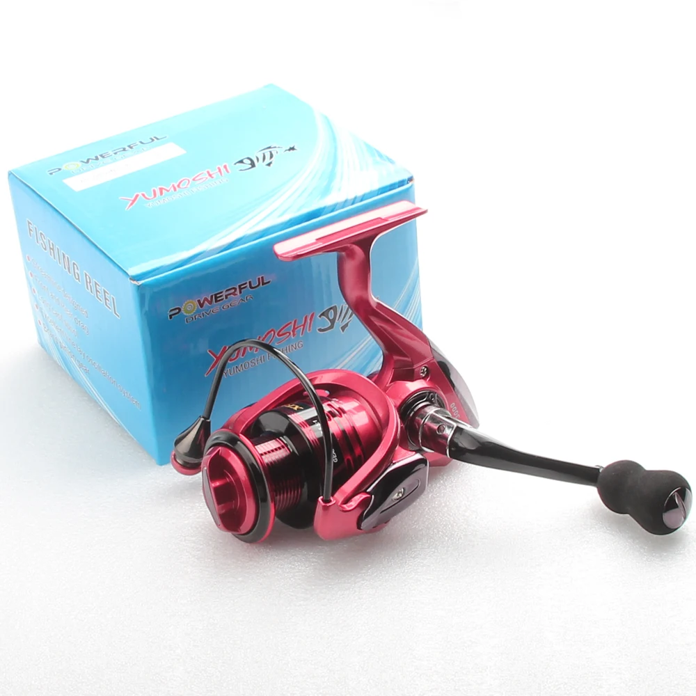 Fishing Reel Spinning Wheel 13+1 BB 1000-7000 Series EVA Handle Interchangeable for Saltwater Freshwater Fishing RL49-0012-16