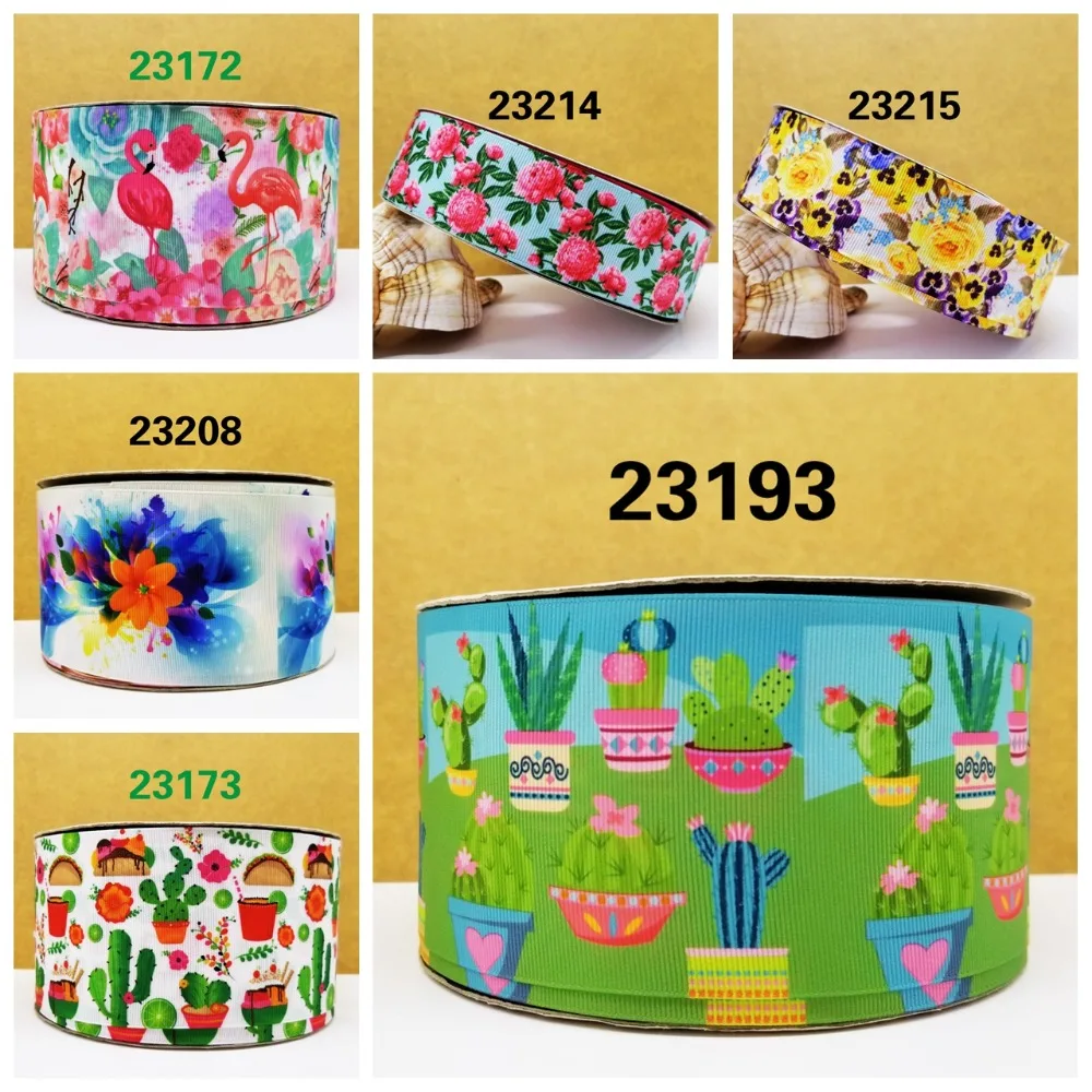 

Cartoon printed grosgrain ribbon ,satin ribbon 10 yards . 23172-