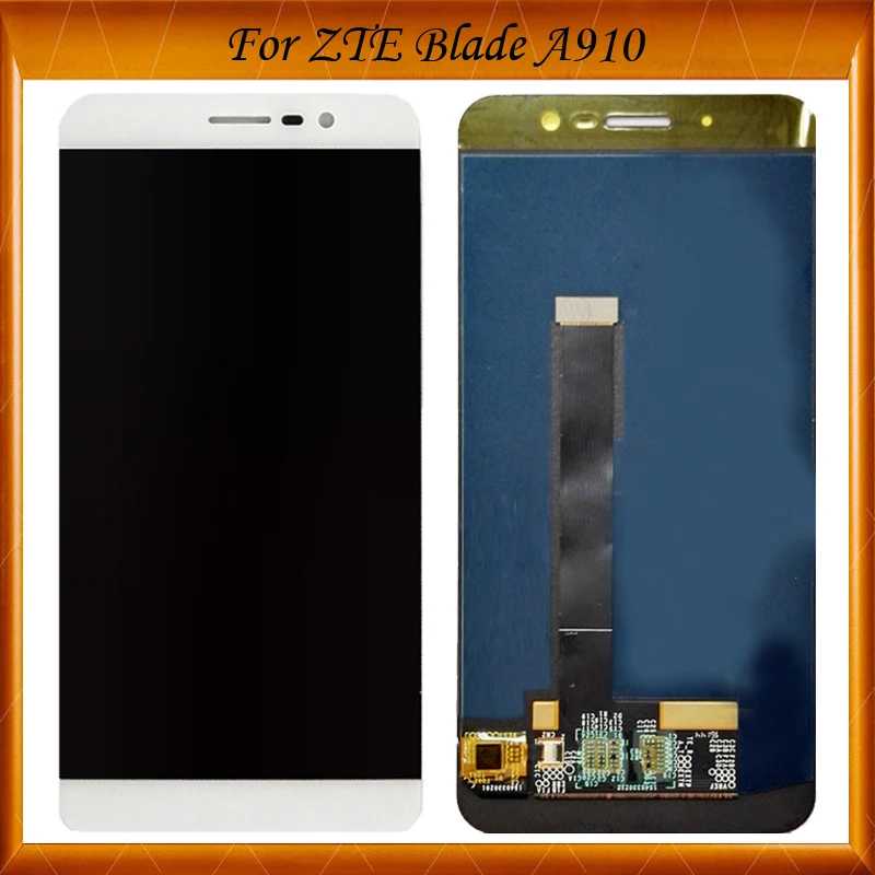 100% протестировал OK для zte лезвие A910 сборка ЖК-диспоея с дискретизатором