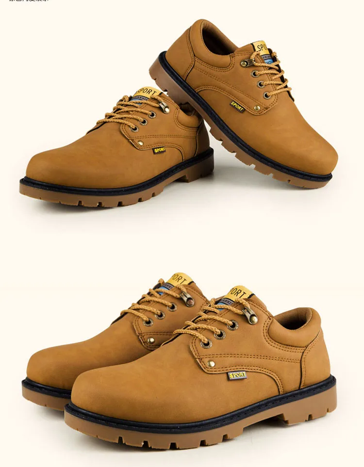 2018 новые дезерты ботинки уличные рабочие ботинки мужские низкие ботинки martin Мужская большая обувь альпинистские ботинки
