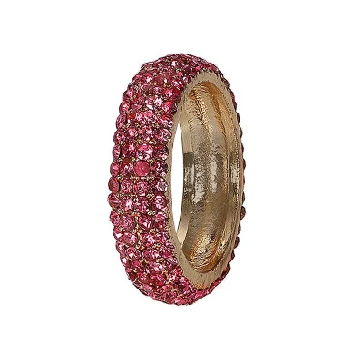 AOMU, новинка, модное разноцветное циркониевое геометрическое кольцо с круглым сердцем, блестящие Кристальные кольца со стразами для женщин, вечерние ювелирные изделия Gif - Цвет основного камня: 16