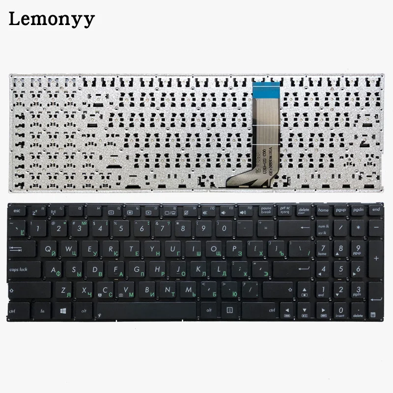

Russian keyboard for Asus A556U K556U X556U F556U FL5900UB X756U R558UA R558 RU laptop keyboard