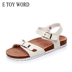 New flat platform fashion sandals cork slippers slippery wear-resisting direct selling wholesale women's leisure beach shoes New flat platform fashion sandals cork slippers slippery wear-resisting direct selling wholesale women's leisure beach shoes