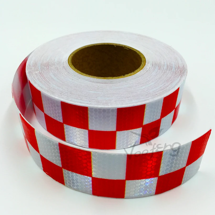 5cmX10m Traffic Multi Color Grid Design Conspicuity Reflective Safety Warning Tape Film Stickers Stripe for Truck 5cmX10m Traffic Multi Color Grid Design Conspicuity Reflective Safety Warning Tape Film Stickers Stripe for Truck