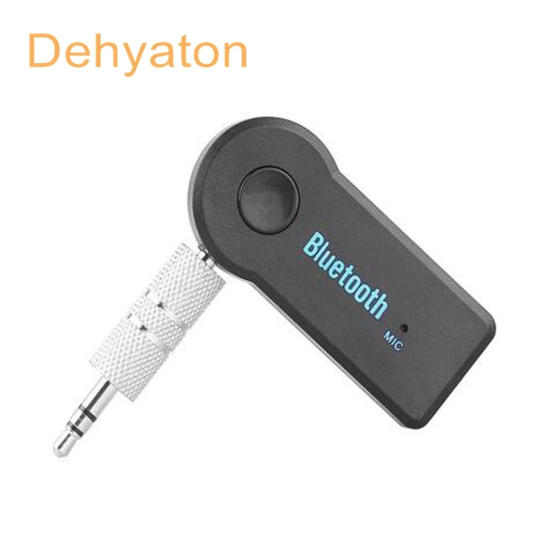 

Universal 3.5mm jack Bluetooth Car Kit Hands free Music Audio Receiver Adapter Auto AUX Kit for Speaker Headphone Car Stereo