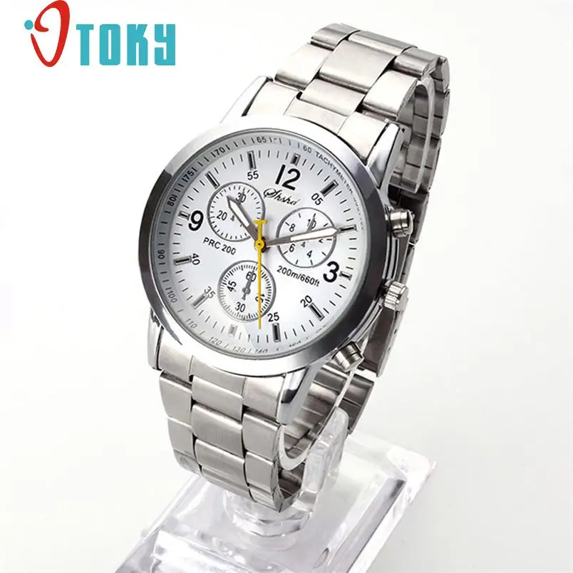 cheap wrist watch men Geneva Leather Analog Quartz Leisure Sports