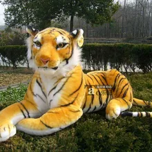 Около 40 см Плюшевые лежащий Тигр игрушка; подарок w4242