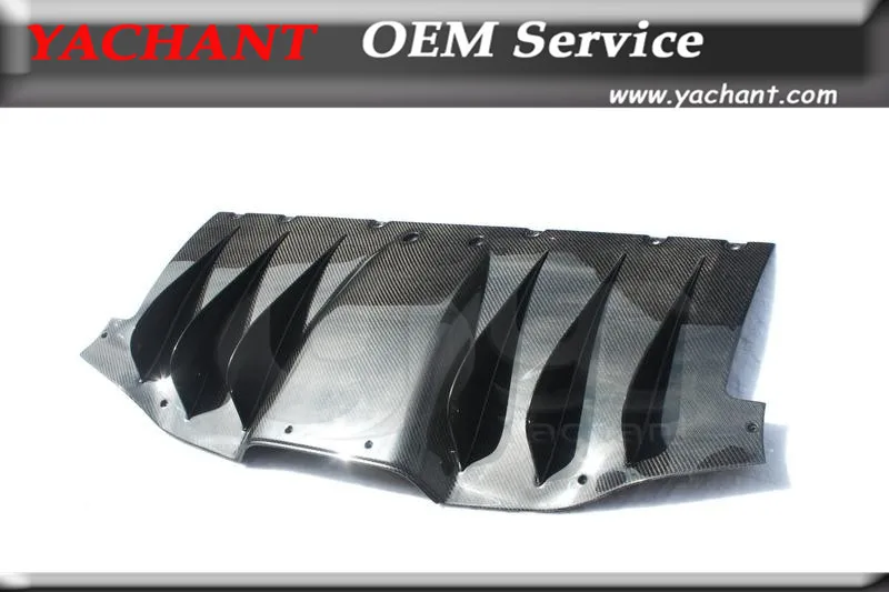 

Car Styling Full Carbon Fiber Rear Diffuser Fit For 2010-2014 Ferrari F458 Italia Coupe & Spider Rear Bumper Diffuser