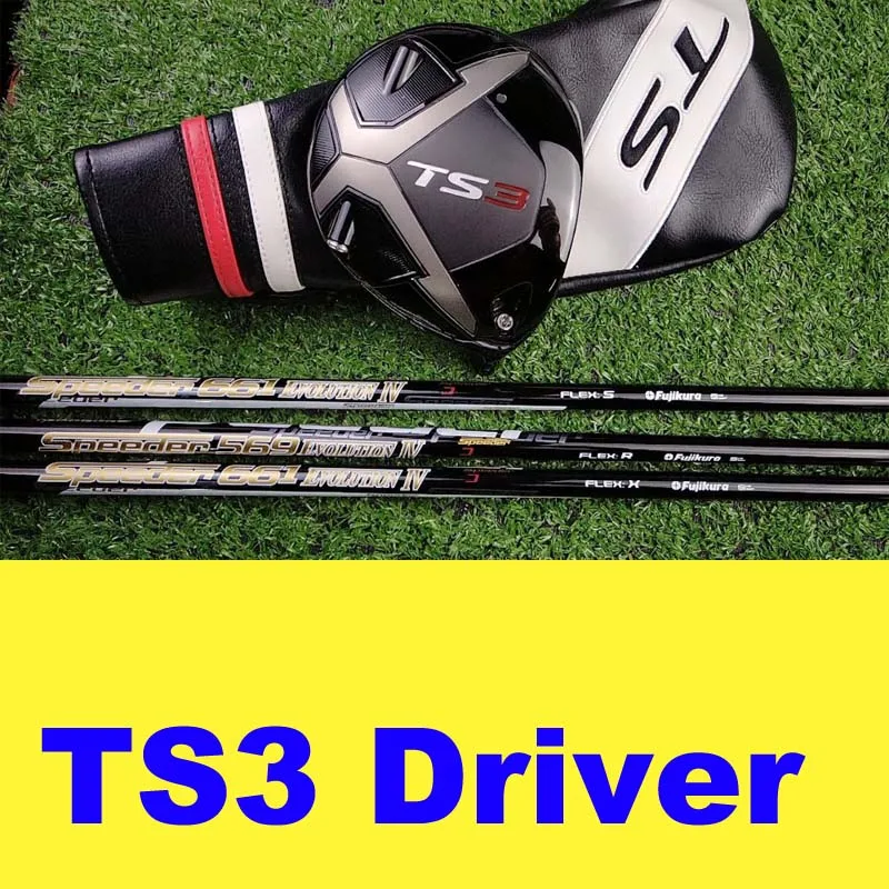 

TS3 Golf Driver Clubs 9.5/10.5 Loft SPEEDER KURO KAGE R/SR/S/X Graphite shaft With Head Cover
