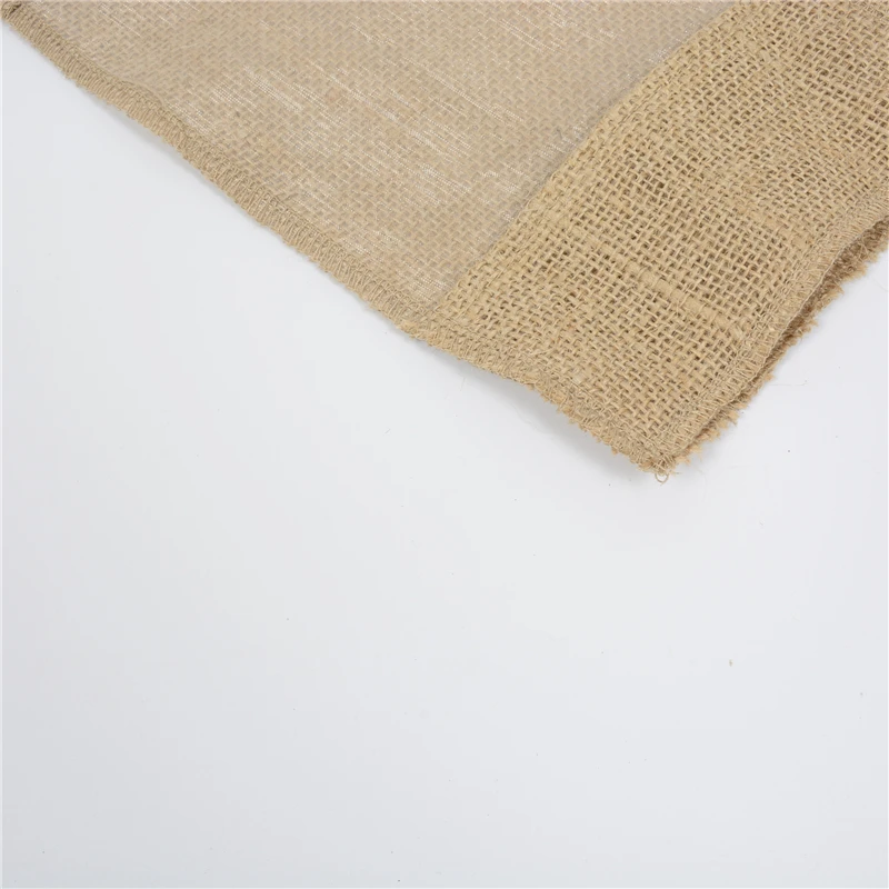 5.9x12.2 Jute Wine Bottle Bags With Organza Window Burlap Covers Linen Pouch Christmas Soybean Coffee Bean Storage Jewelry Packaging