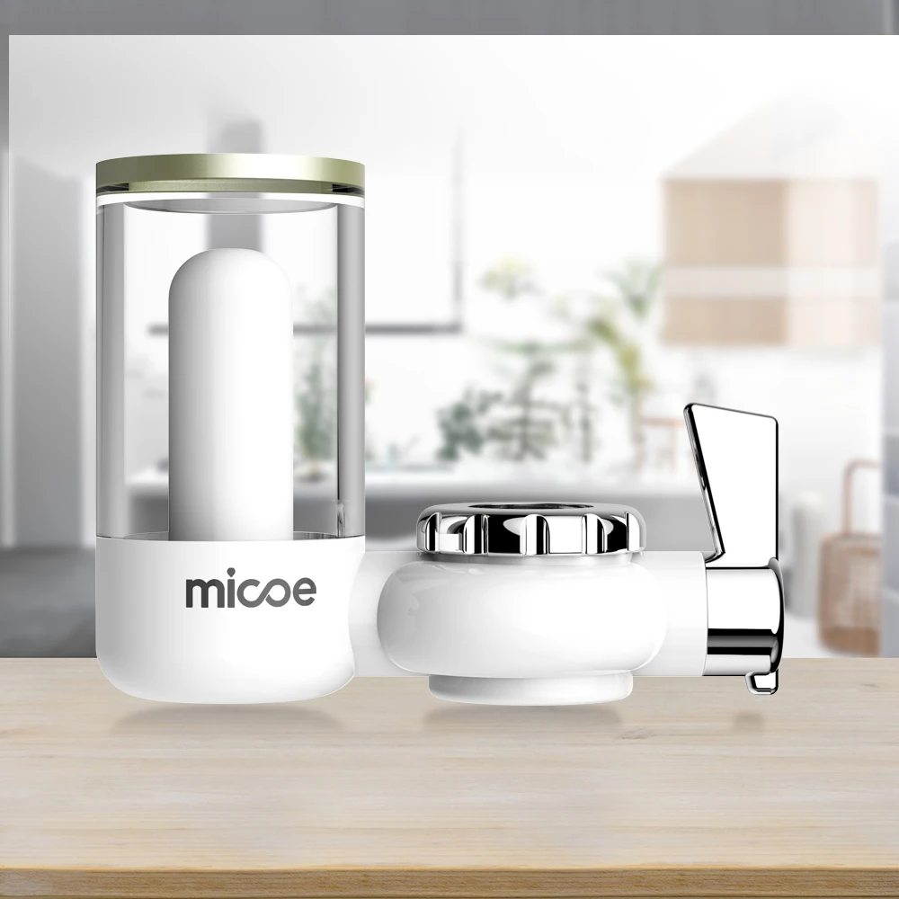 Micoe Water Purifier Filter Faucet Filtration System with Washable Ceramics Filter Core (faucet filter H-D2001W-6) Micoe Water Purifier Filter Faucet Filtration System with Washable Ceramics Filter Core (faucet filter H-D2001W-6)