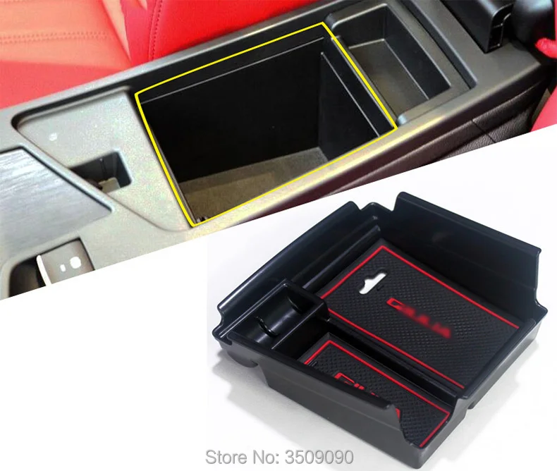 For Alfa Romeo Giulia 2017 2018 Car font b Interior b font Decoration Console Armrest Storage
