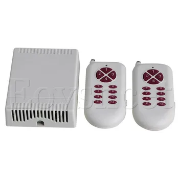 

2 Red-Key Transmitter 12V 12CH 433MHz 150M Door Remote Controller