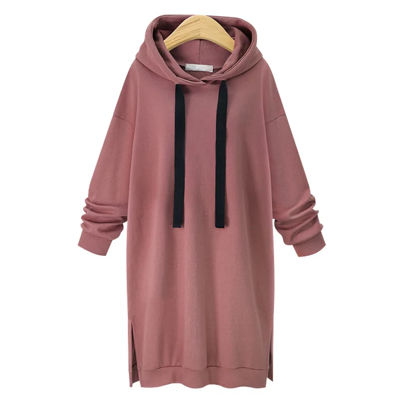 plus size hooded dress