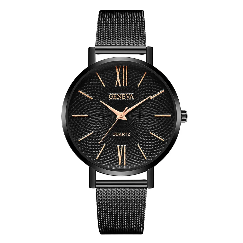 

2018 New Fashion Watch Luxury Women's Thin Stainless Steel Band Analog Quartz WristWatch Watch Relogio Feminino Drop Shipping