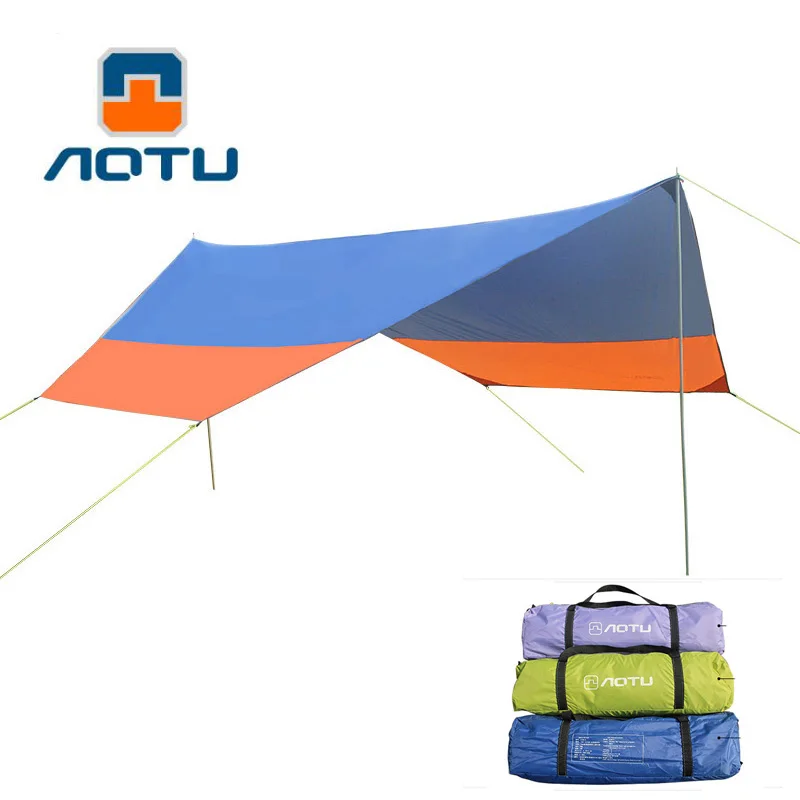 

High quality Anti UV Outdoor Sun Shelter Sun Shade Portable Waterproof Camping Cushion Hiking Ultralight Pergola Awning Canopy