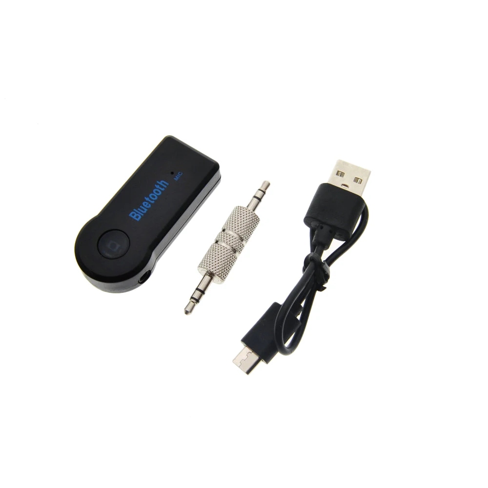 

Bluetooth Receiver Universal 3.5mm Auto AUX A2DP Function Receiver Music Audio Receiver Adapter Kit for Speaker Car Headphone PC