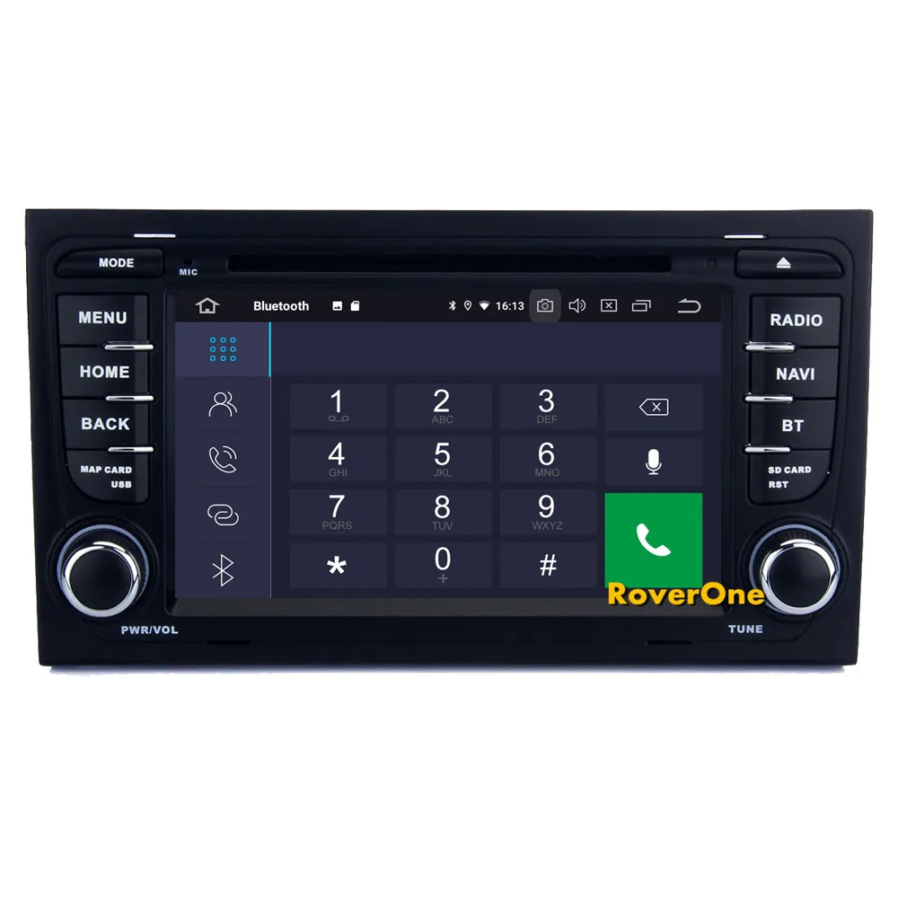 Perfect RoverOne For Audi A4 S4 RS4 8E 8F B6 B9 B7 Android 9.0 Autoradio Car Multimedia Player Radio Stereo GPS Navigation Head Unit DVD 8