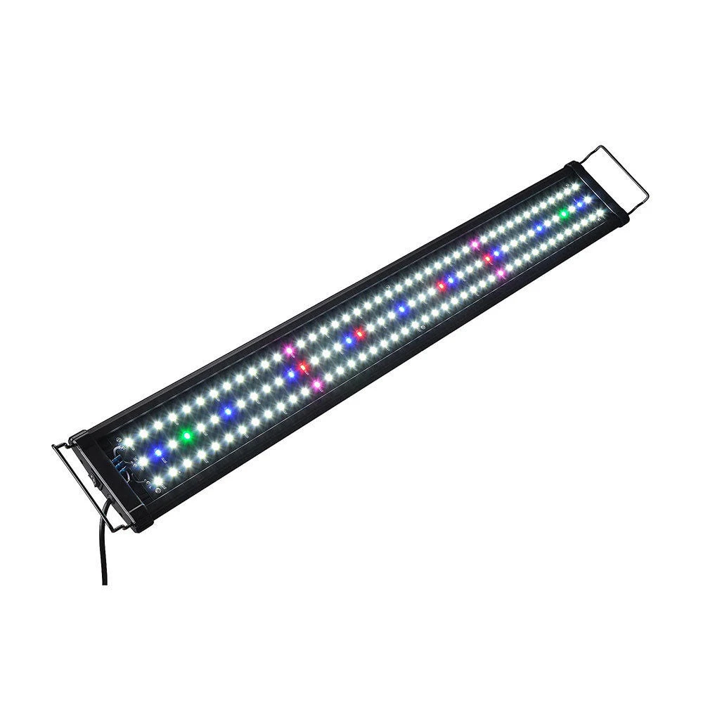 

Underwater Clip Lamp EU Plug Waterproof LED Aquarium Lights Fish Tank Light Bar Blue 60/90/120CM Submersible Aquatic Decor