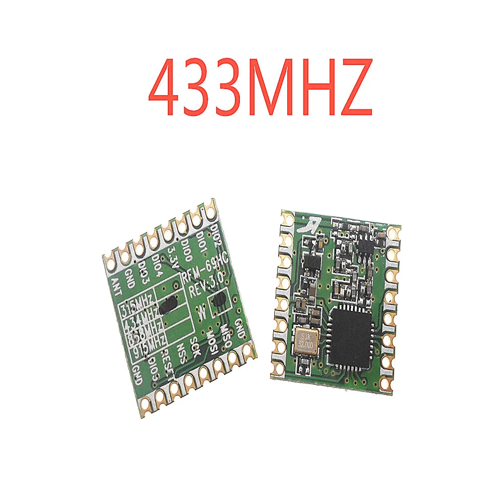 RFM69 RFM69HC RFM69HCW программируемый 433 МГц 868 915 радиочастотный модуль приемопередатчика