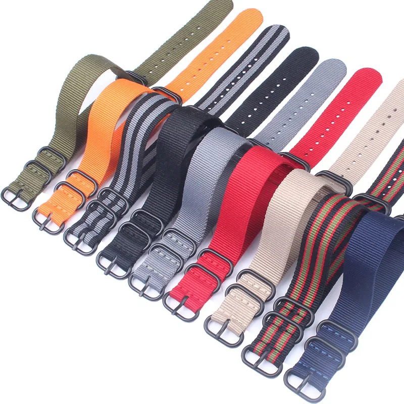 10pcs Wholesale PVD black Buckle 20mm 22mm 24mm Watchbands Men Women Casual Watches Strap Wristwatch Band Buckle