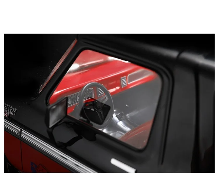 Interior para 1 e 10 Cabine rc Crawler Carro Simulado Transparente Trx4 Ranger Bronco 18 rc rastreador carro trx4 bronco ranger