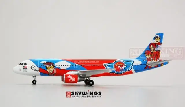 

Phoenix 10429 Asian aviation 9M-AFB Junior Jet 1:400* A320 commercial jetliners plane model hobby
