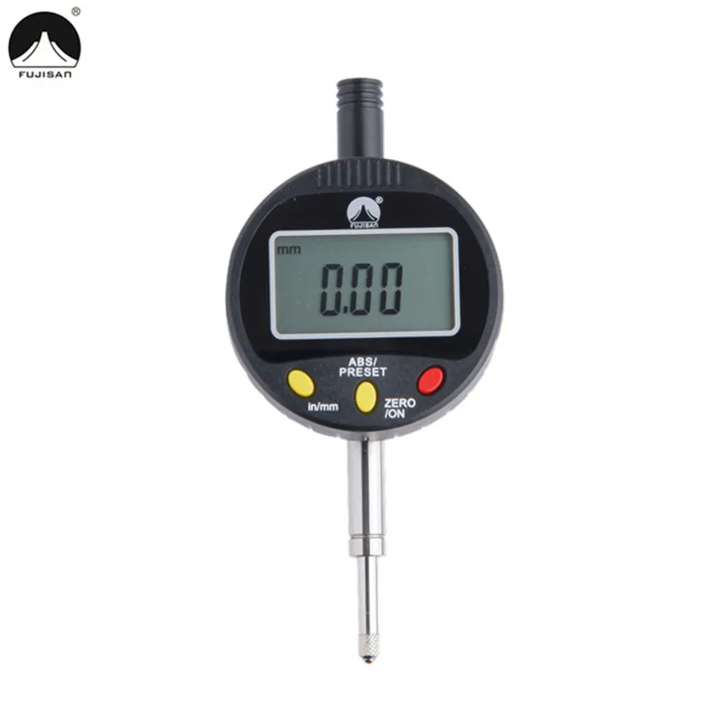 

FUJISAN Digital Indicators 0-12.7mm/0.01 Electronic Test Gauge Metric/Inch Dial Gauge Measuring Tools
