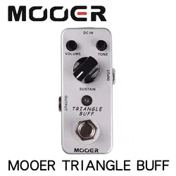 Портативный MOOER MFZ2 треугольник BUFF Fuzz гитарный эффект педаль настоящий обход полный металлический корпус