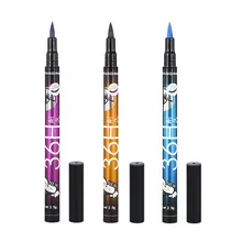 Водонепроницаемый Черный жидкая подводка Карандаш долгое профессиональные гладкой Для женщин глаза Maquiagem Easywear Eye Liner Pen Макияж