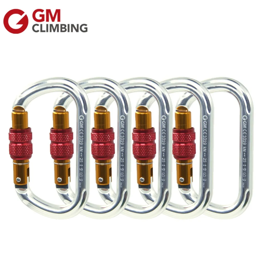 Buy GM Climbing Carabiner 25kN Oval Large Carabiners