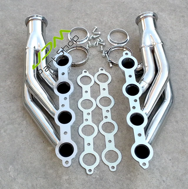for LS1 LS6 Chevrolet Header Manifold Up Forward Stainless Steel Turbo