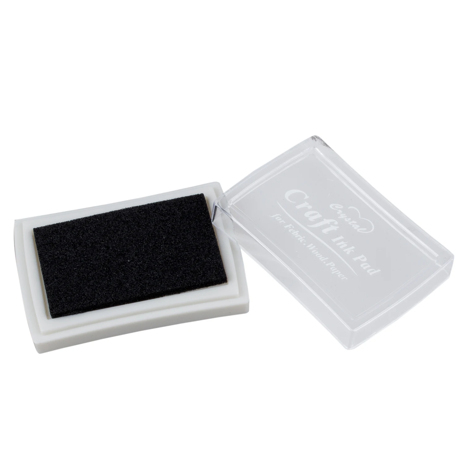 5X чёрная чернильная Подушка Inkpad резиновый штамп отпечаток пальца ремесло Нетоксичная Детская безопасность