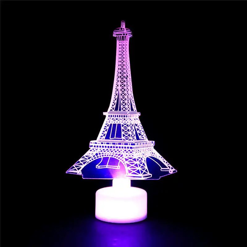 Christmas Creative Colorful Night Light Can Paste LED Decorative Wall Kids Gift for Home Christmas Party Decorations #2o29 (10)