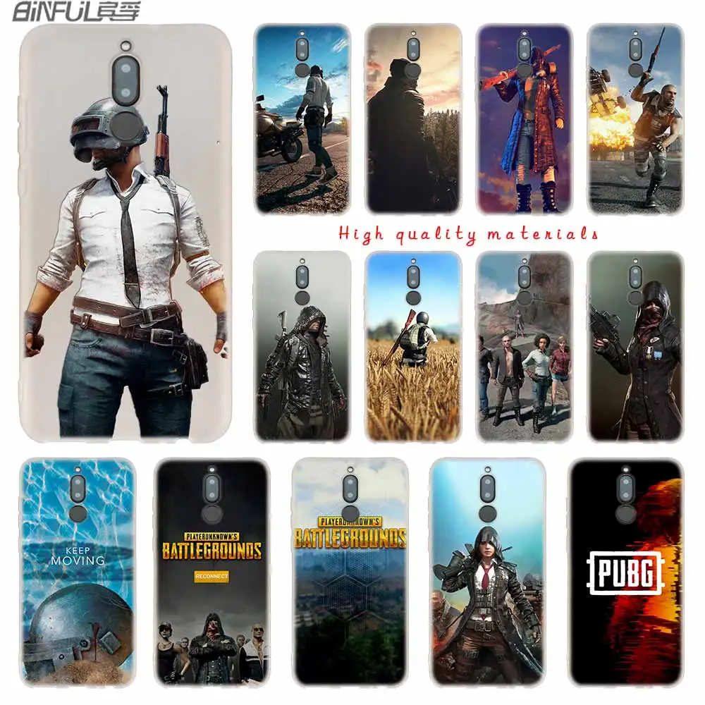 Мягкий силиконовый чехол для Huawei Mate 30 20 10 Lite Pro 20X Y9 2018 2019 NOVA 3 4Y7 Playerunknown Battlegrounds