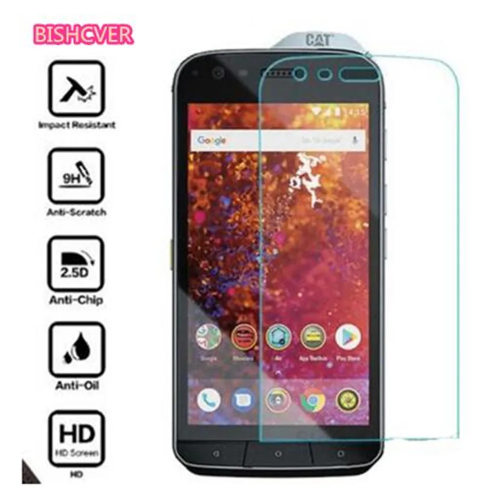 

9H 2.5D Premium Tempered Glass For Caterpillar Cat S61 Screen Protector For Caterpillar Cat S61 Protective Film Glass