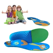 Уход за здоровьем ног Дети ортопедические стельки супинатор обувь подошва для детей EVA ортопедическая плоская нога корректирующая Подушка колодки