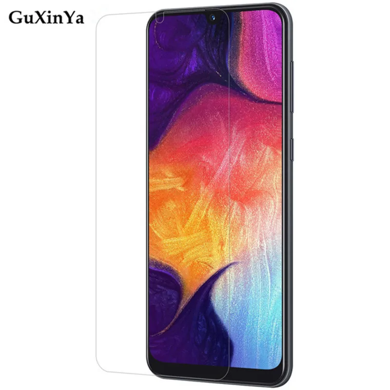 2 шт. закаленное стекло для Samsung Galaxy A50 защита экрана 9H Переднее Защита от царапин
