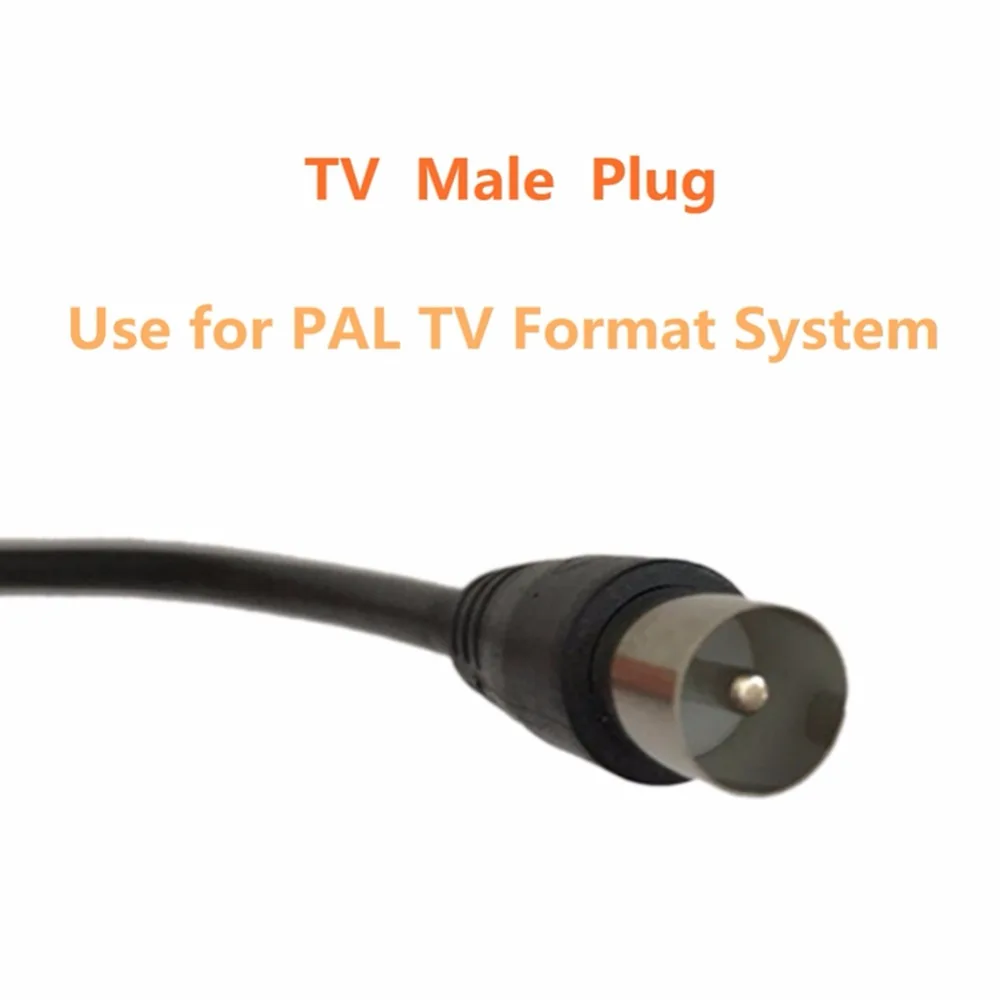 EU Plug Indoor DTV Free TVFox HD Digital TV Antenna VHF UHF Fox HDTV Antena DVB-T DVB-T2 PAL ATSC ISDB Signal Receiver Amplifier tv stick receiver
