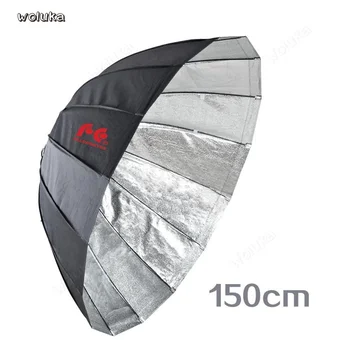 

Falconeyes 1.5 m umbrella softbox Large soft box 16 angle soft light box large reflective umbrella 16ASB-15 CD50 T06